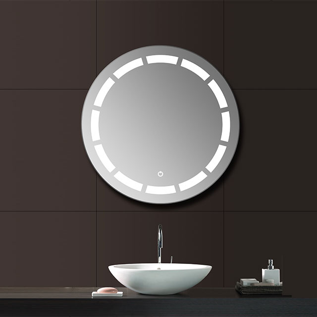 2019 GOOD PRICE ROUND LED ILLUMINATED BATHROOM WALL MIRROR